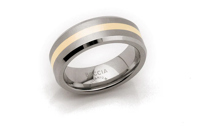 0106-01 Boccia Titanium Ring - Image 2
