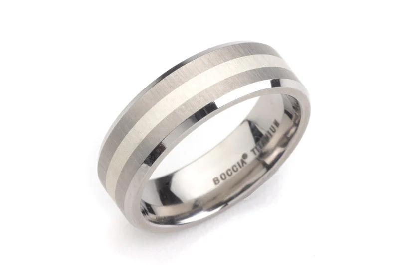 0106-02 Boccia Titanium Ring - Image 2