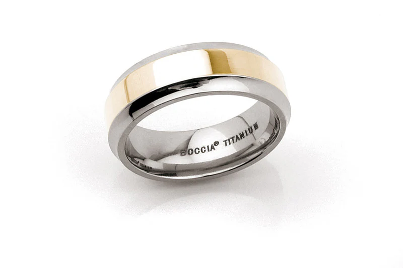0110-01 Boccia Titanium Ring - Image 2