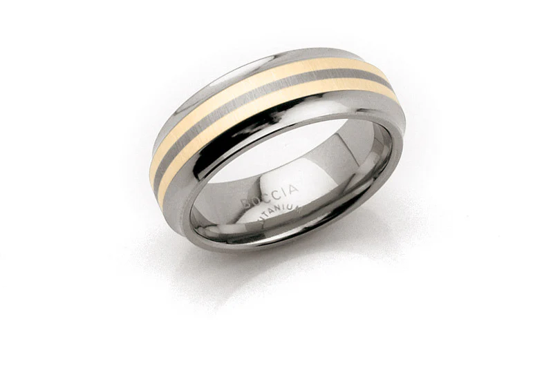 0111-01 Boccia Titanium Ring - Image 2