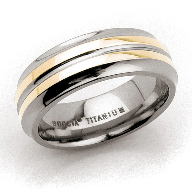 0113-01 Boccia Titanium Ring - Image 2