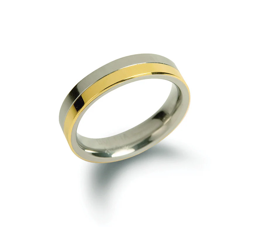 0129-02 Boccia Titanium Ring - Image 2