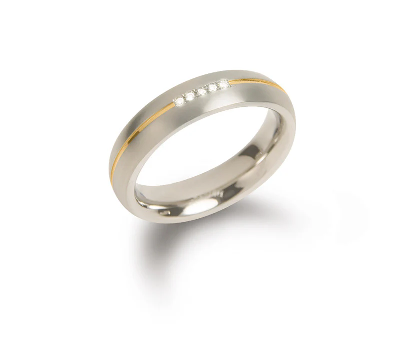 0130-04 Boccia Titanium Ring - Image 2