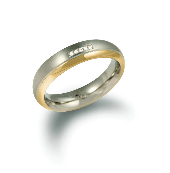 0130-10 Boccia Titanium Ring - Image 2
