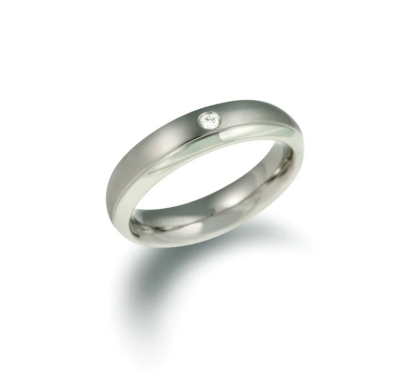 0130-11 Boccia Titanium Ring - Image 2
