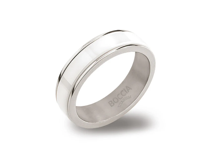 0132-01 Boccia Titanium Ring - Image 2