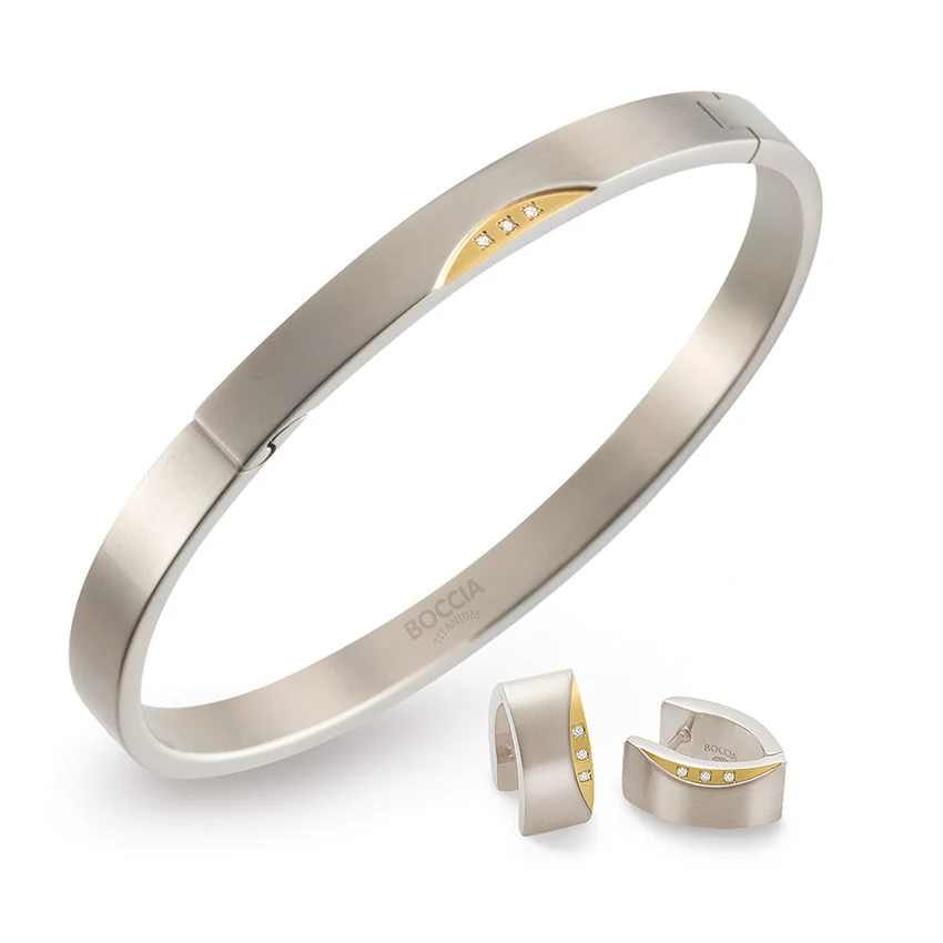 05002-04 Boccia Titanium Earrings - Image 3