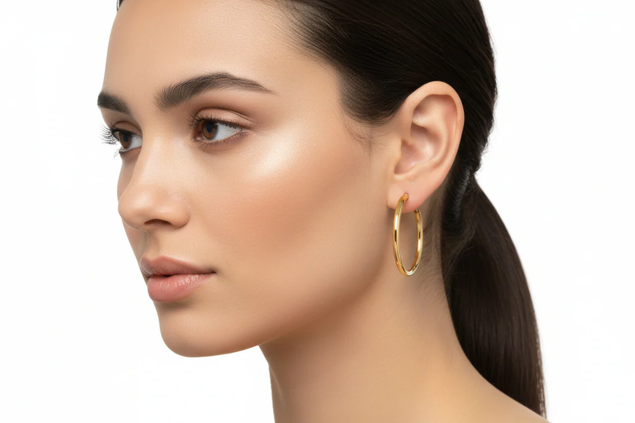 05070-02 Boccia Titanium Earrings - Image 2