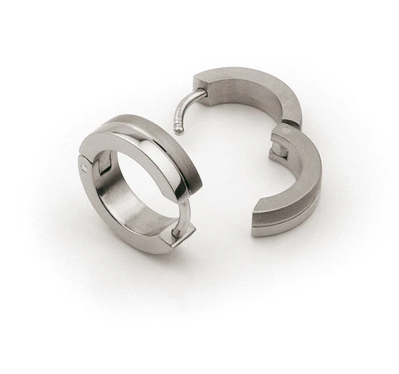 0510-02 Boccia Titanium Earrings - Image 2