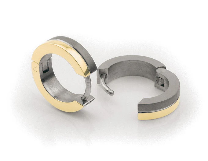 0510-03 Boccia Titanium Earrings - Image 2