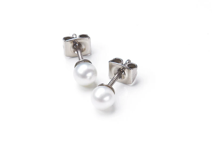 0534-01 Boccia Titanium Earrings - Image 2