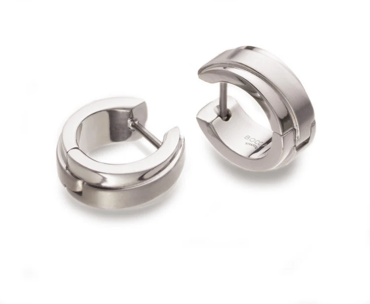 0560-01 Boccia Titanium Earrings - Image 2