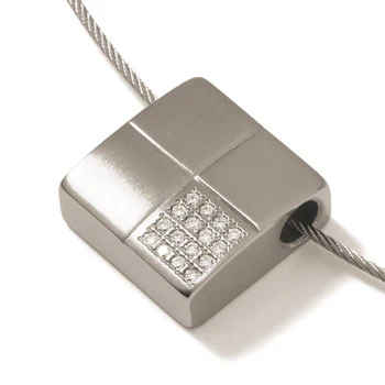 0717-05 Boccia Titanium Pendant  (choose chain separately) - Image 2