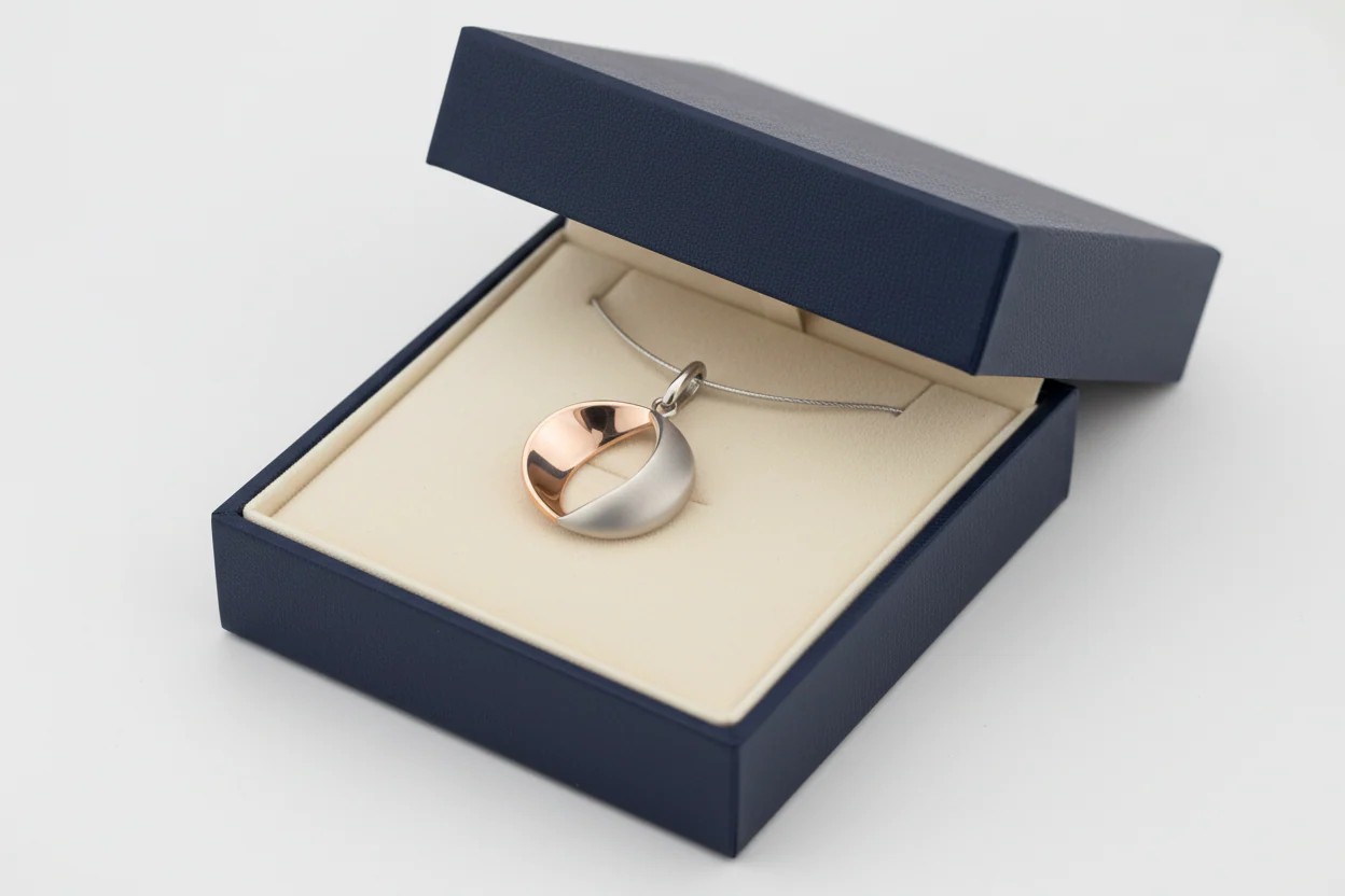 0781-04 Boccia Titanium Pendant  (choose chain separately) - Image 2