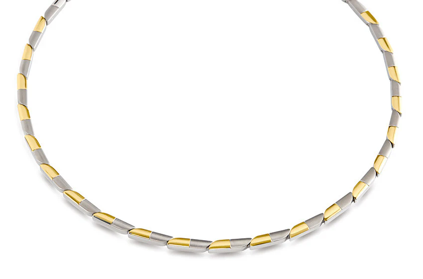 08004-02 Boccia Titanium Necklace - Image 2