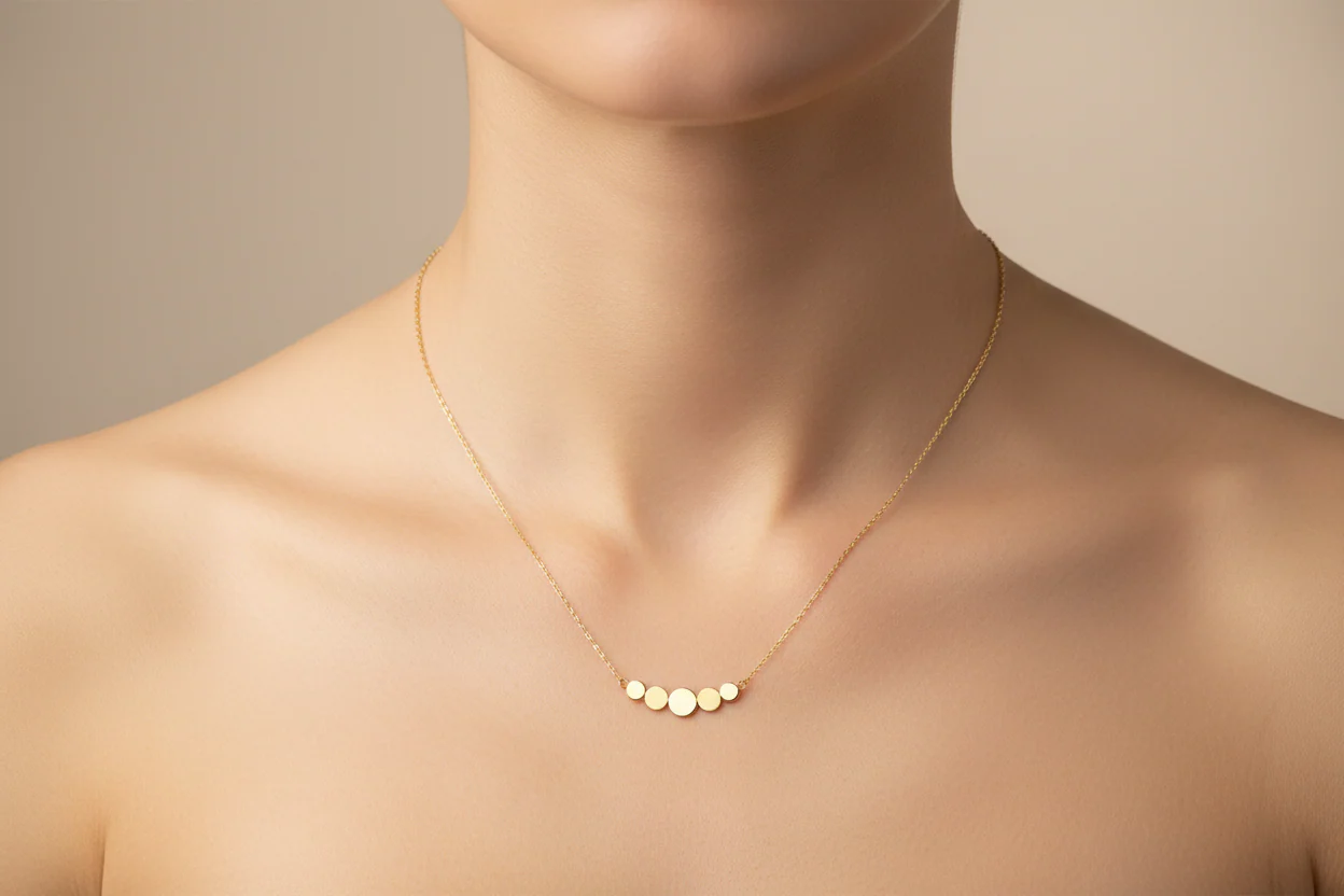 08031-02 Boccia Titanium Necklace - Image 3