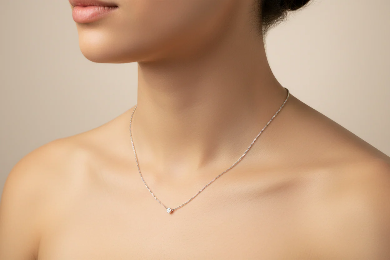 08069-01 Boccia Titanium Necklace - Image 2