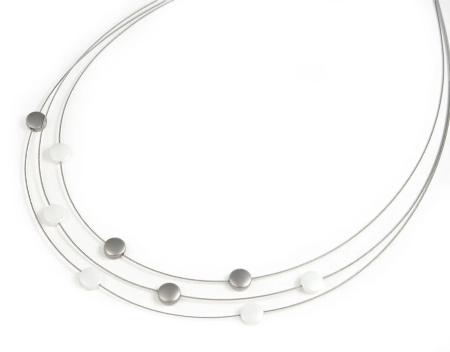 0852-04 Boccia Titanium Necklace - Image 2