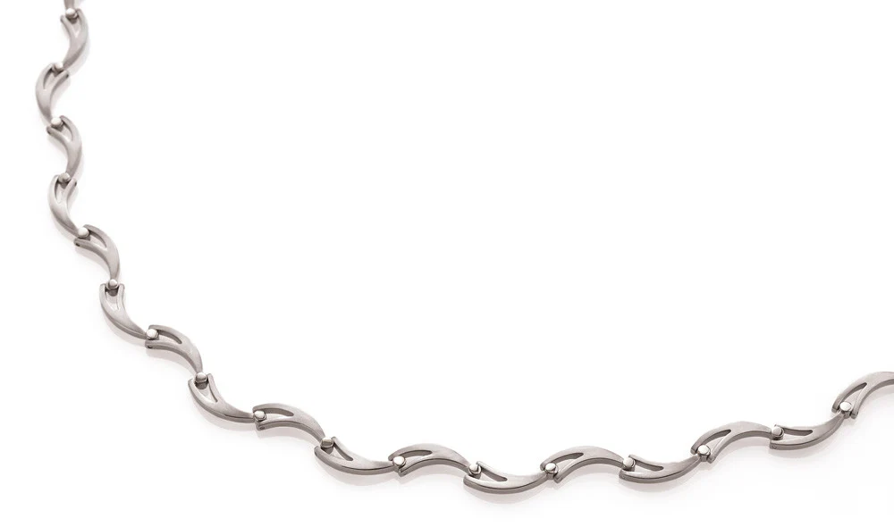 0861-01 Boccia Titanium Necklace - Image 2