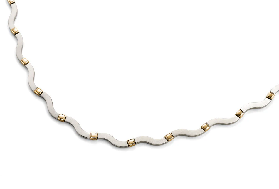 0863-02 Boccia Titanium Necklace - Image 2