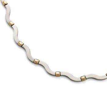 0863-02 Boccia Titanium Necklace - Image 5