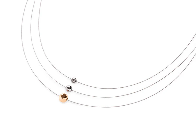 0872-01 Boccia Titanium Necklace - Image 2