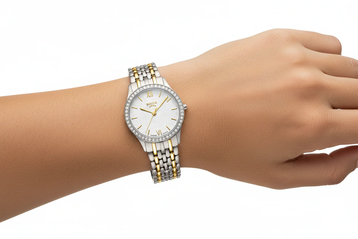 3376-02 Ladies Boccia Titanium Watch - Image 2