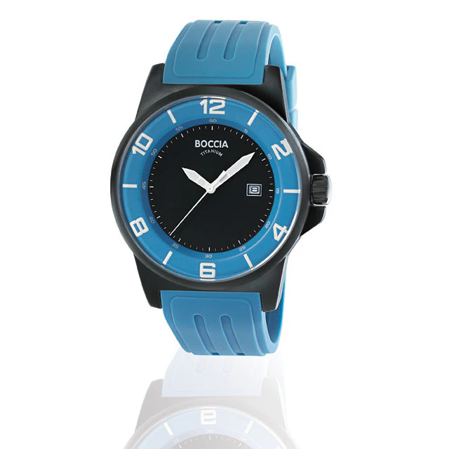 3535-48 Mens Boccia id. Titanium Watch - Image 2