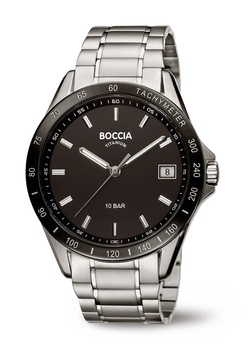 3597-02 Boccia Titanium Mens Watch - Image 2