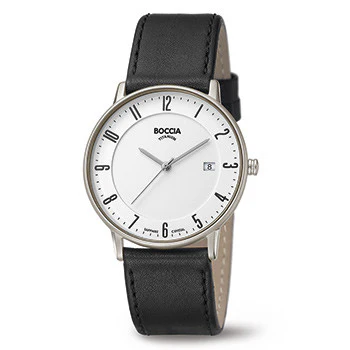 3607-02 Boccia Titanium Mens Watch