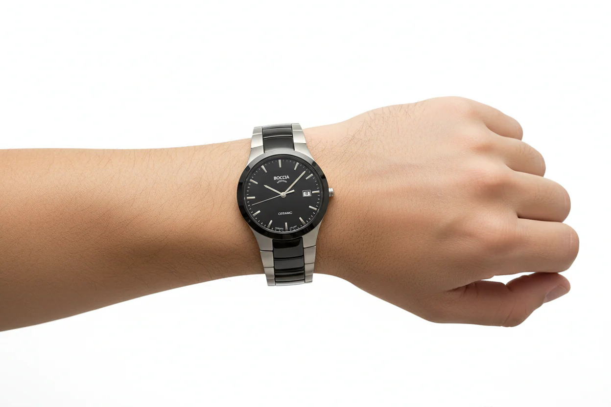 3639-01 Boccia Titanium Mens Watch - Image 2
