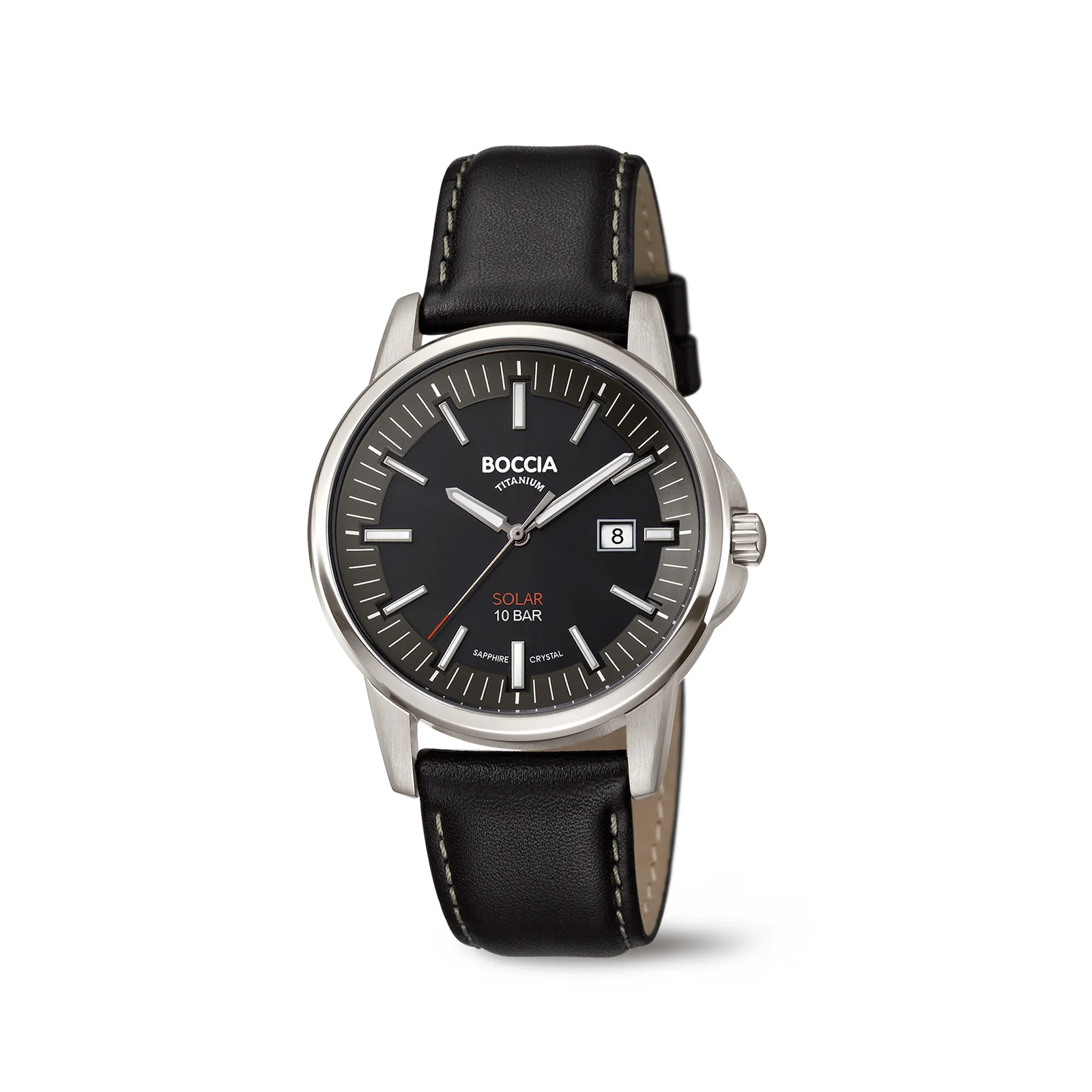 3643-02 Mens Boccia Titanium Solar Powered Watch - Image 3