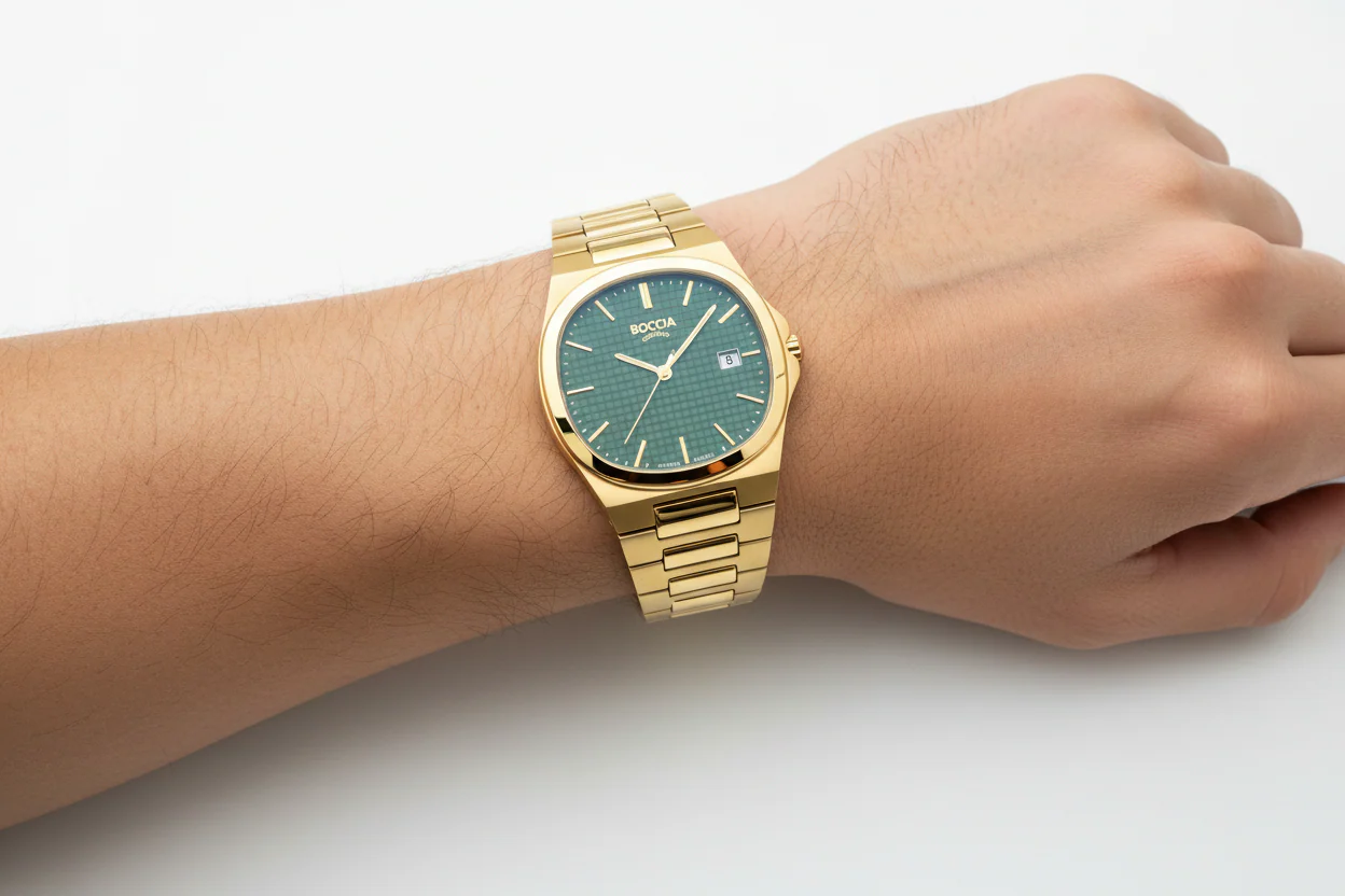3657-05 Mens Boccia Titanium Watch - Image 2