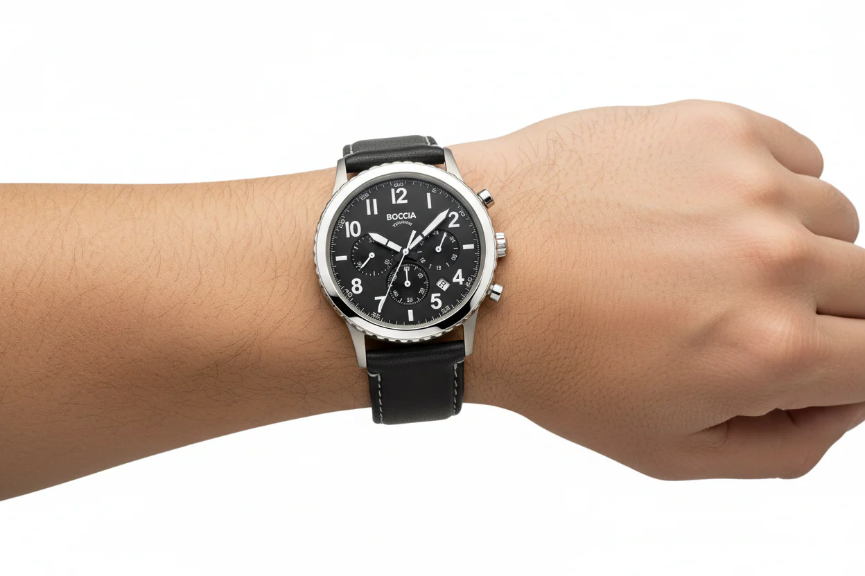 3745-01 Mens Boccia Titanium Watch - Image 2