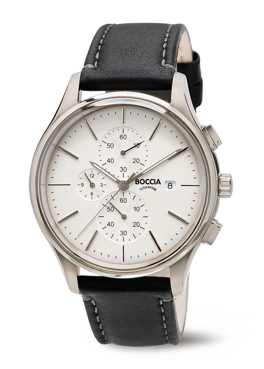 3756-01 Mens Boccia Titanium Chronograph Watch - Image 2