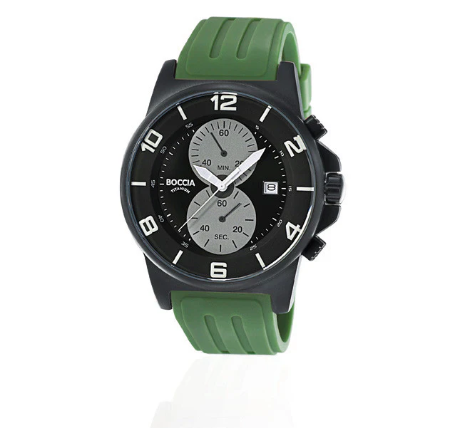 3777-08 Mens Boccia id. Titanium Watch - Image 2