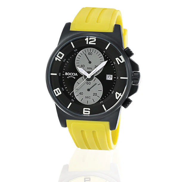 3777-12 Mens Boccia id. Titanium Watch - Image 2