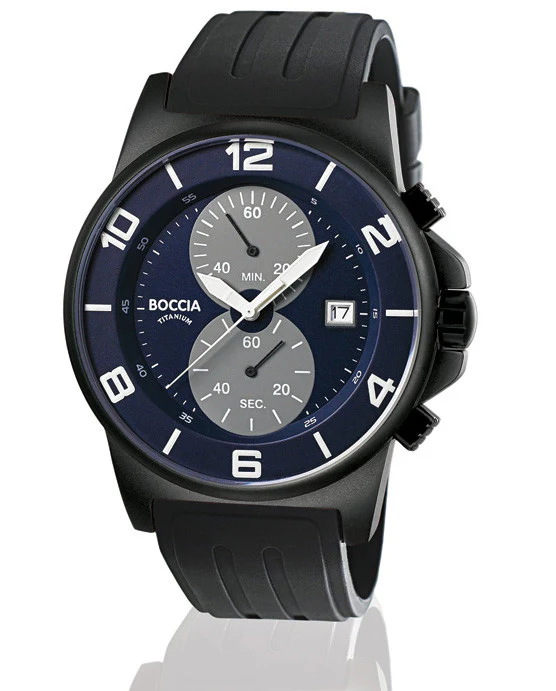 3777-13 Mens Boccia id. Titanium Watch - Image 2