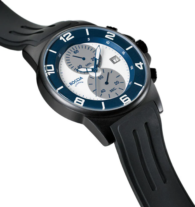 3777-16 Mens Boccia id. Titanium Watch - Image 3