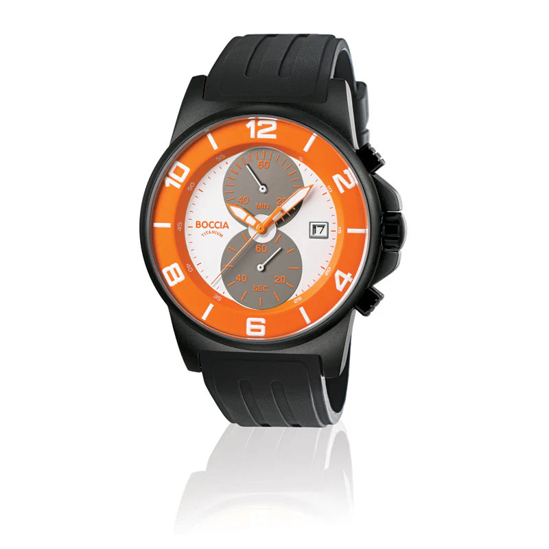 3777-21 Mens Boccia id. Titanium Watch - Image 2