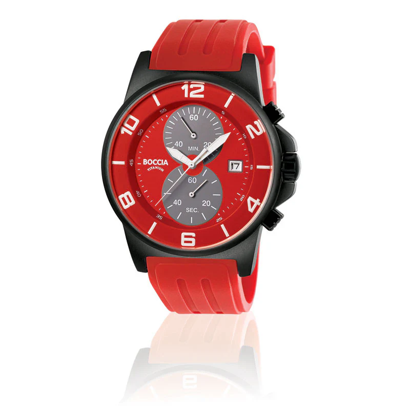3777-24 Mens Boccia id. Titanium Watch - Image 4