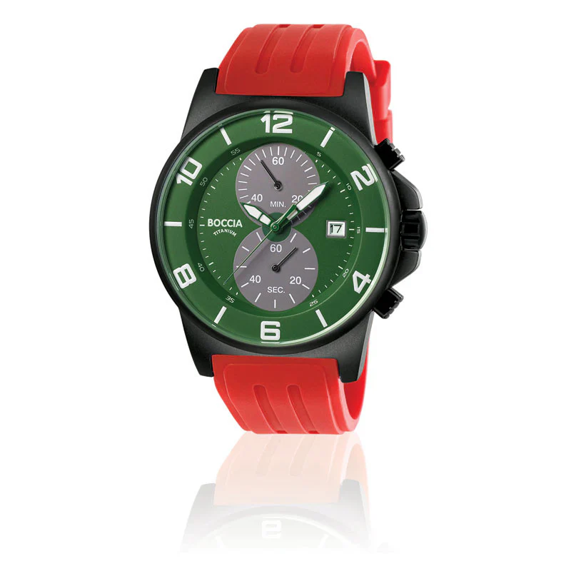 3777-25 Mens Boccia id. Titanium Watch - Image 2