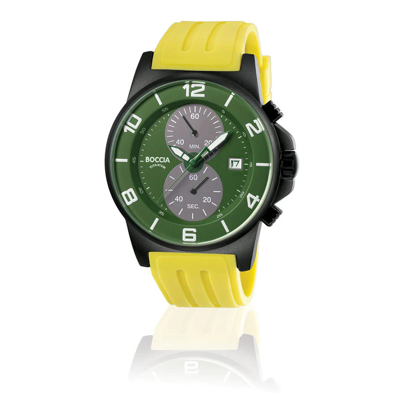 3777-26 Mens Boccia id. Titanium Watch - Image 2